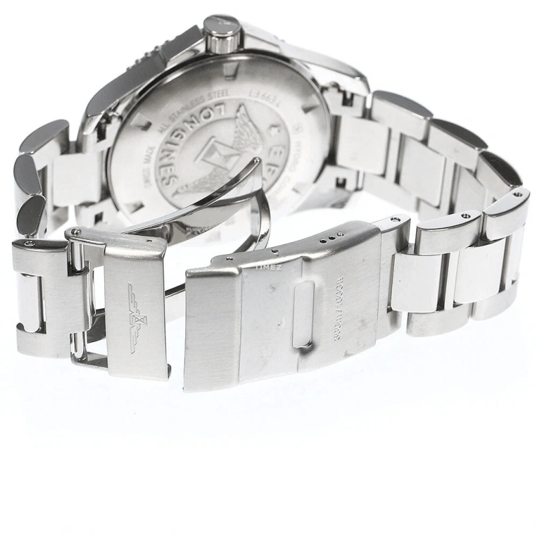 Longines,HydroConquest 39mm,39mm,Stainless Steel,Grey,Quartz,Day,26280hours,L3,L3.663.4.76.6