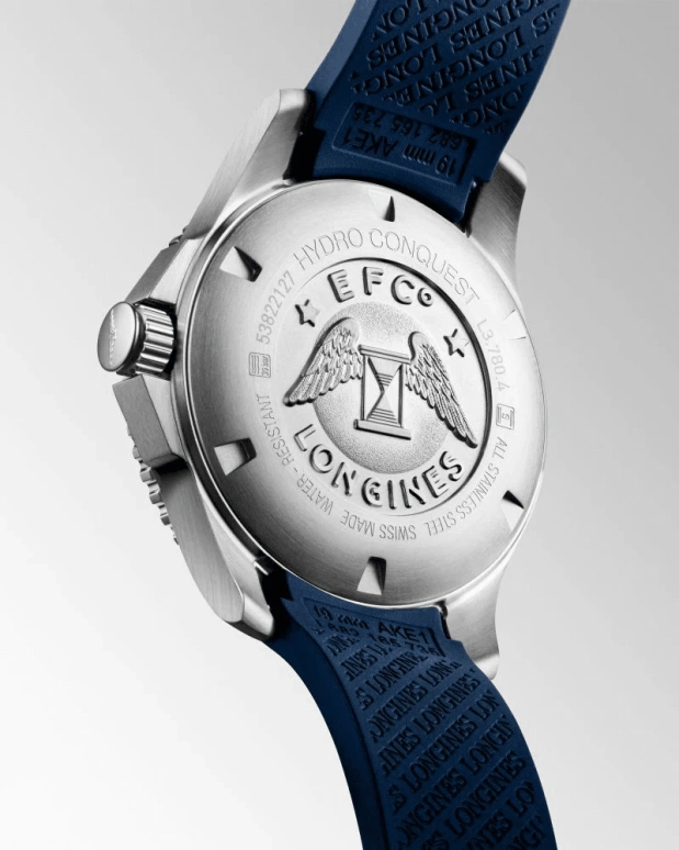 Longines,HydroConquest 39mm,39mm,Ceramic,Stainless Steel,Blue,Automatic,Date,64hours,L3,L3.780.4.96.9