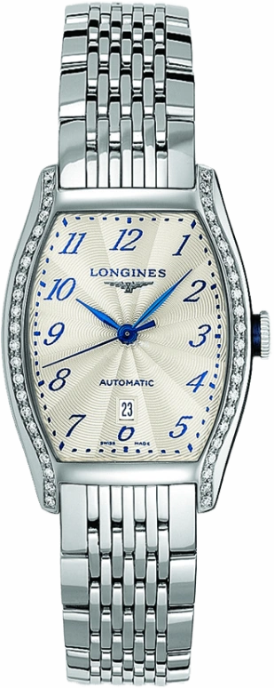 Longines,Evidenza 26mm,26mm,Stainless Steel,Beige,Automatic,Date,40hours,L2,L2.142.0.70.6