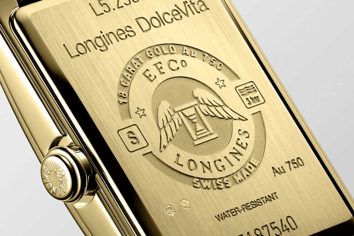 Longines,DolceVita 20.50x32mm,20.50x32mm,Yellow Gold,White,Quartz,26280hours,In-house Caliber,L5,L5.255.7.71.0