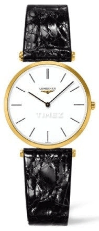 Longines,La Grande Classique 29mm,29mm,Stainless Steel,White,Quartz,Round,Gold,L4,L4.512.2.12.2