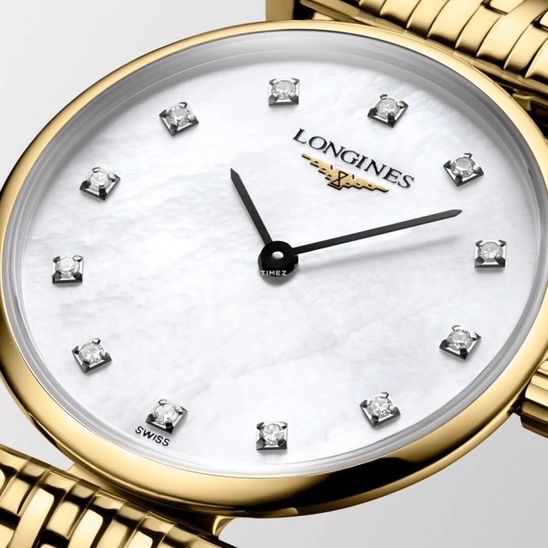 Longines,La Grande Classique 24mm,24mm,Stainless Steel,White,Quartz,26280hours,In-house Caliber,L4,L4.209.2.87.E