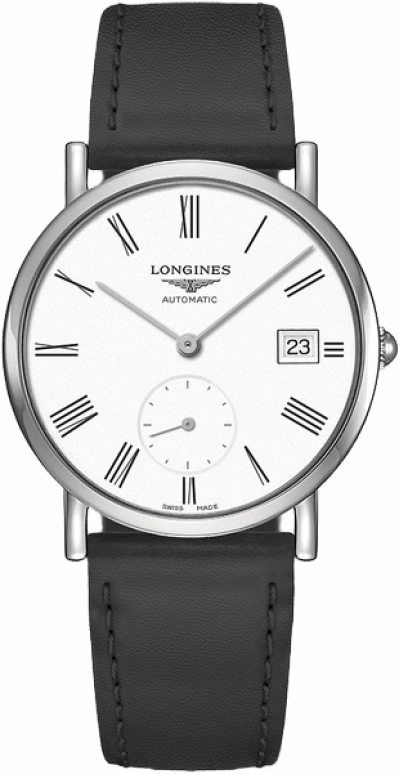 Longines,Elegant 34.50mm,34.50mm,Stainless Steel,White,Automatic,72hours,In-house Caliber,L4,L4.312.4.11.0