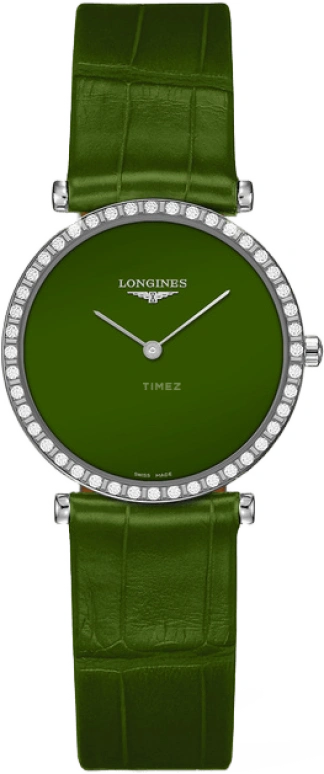 Longines,La Grande Classique 29mm,29mm,Stainless Steel,Orange,Quartz,Perpetual Calendar,In-house Caliber,L4,L4.523.0.60.2