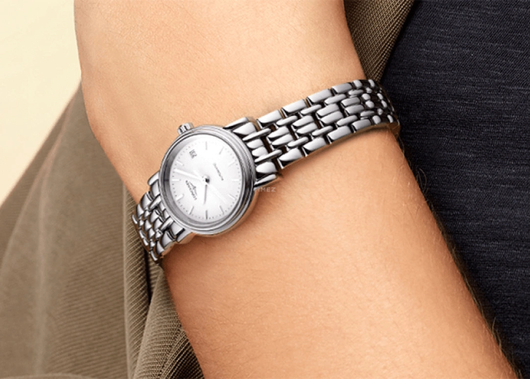 Longines,Presence 25.50mm,25.50mm,Stainless Steel,White,Automatic,Date,38hours,L4,L4.321.4.12.6