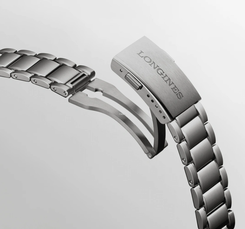 Longines,Spirit 39mm,39mm,Titanium,Black,Automatic,Day,Dule Time,Anti-magnetic,L3,L3.802.1.53.6