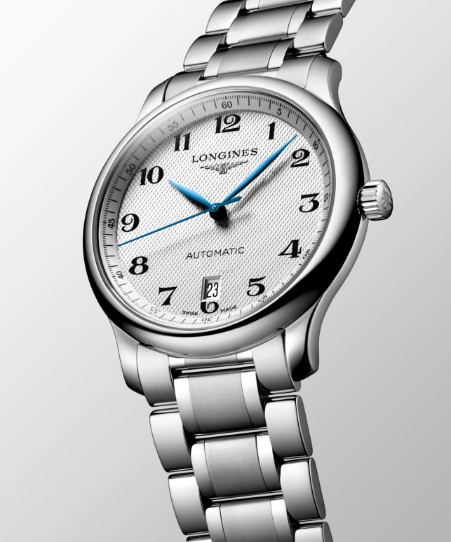 Longines,Master 38.50mm,38.50mm,Stainless Steel,Silver,Automatic,Day,65hours,L2,L2.628.4.78.6