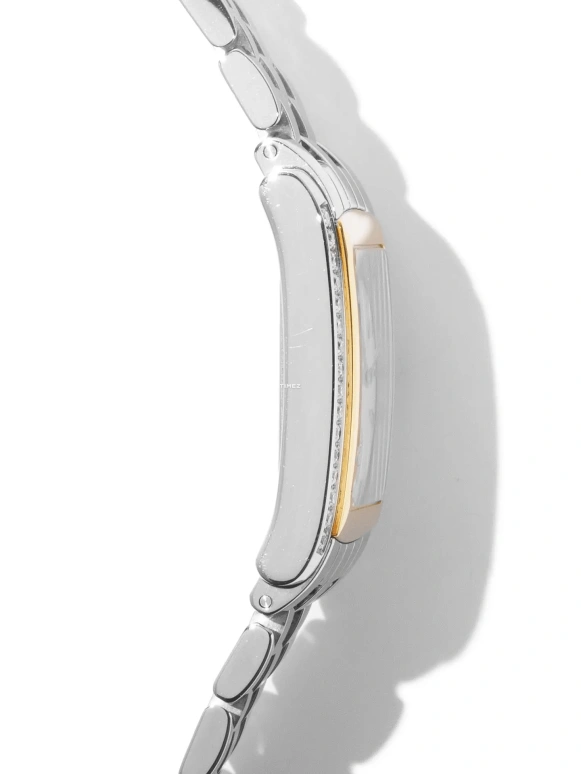 Longines,DolceVita 32x21mm,32x21mm,Yellow Gold,Stainless Steel,White,Quartz,In-house Caliber,Sapphire,Crystal Glass,L5,L5.502.5.29.6