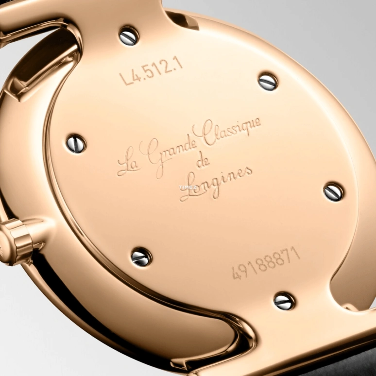 Longines,La Grande Classique 29mm,29mm,Stainless Steel,Rose Gold,Quartz,In-house Caliber,Sapphire,Hardlex,L4,L4.512.1.90.E