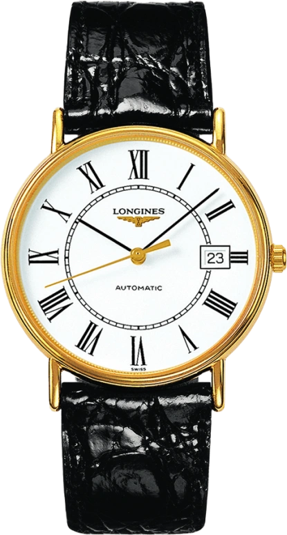 Longines,Presence 38.50mm,38.50mm,Stainless Steel,White,Automatic,Date,65hours,L4,L4.921.2.11.2
