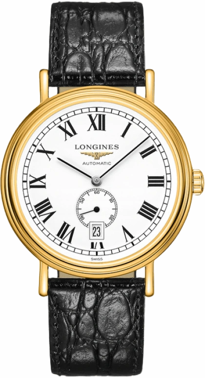 Longines,Presence 40mm,40mm,Stainless Steel,White,Automatic,Day,64hours,L4,L4.905.2.11.2