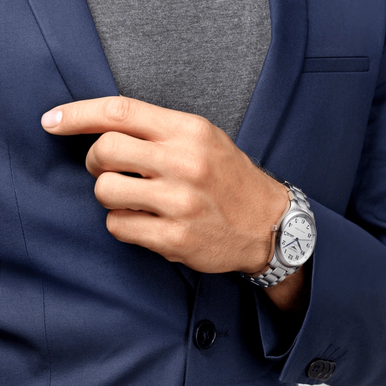 Longines,Heritage Classic 42mm,42mm,Stainless Steel,Silver,Automatic,Annual Calendar,Month,Day,L2,L2.920.4.78.6