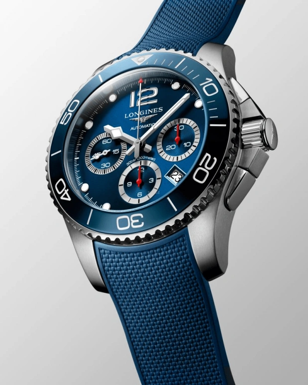 Longines,Sport 41mm,41mm,Stainless Steel,Blue,Automatic,66hours,In-house Caliber,L3,L3.883.4.96.9