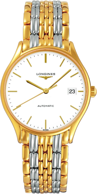 Longines,Lyre 35mm,35mm,Stainless Steel,White,Automatic,Chronograph,Date,L4,L4.860.2.12.7