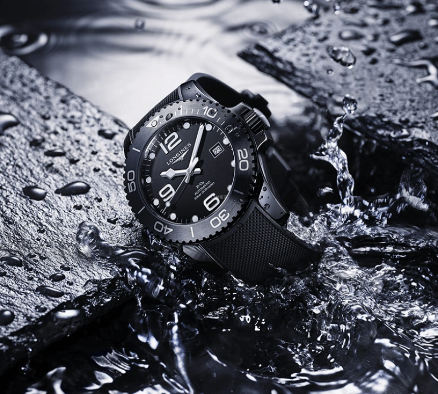 Longines,HydroConquest 44mm,44mm,Stainless Steel,Blue,Automatic,Date,65hours,L3,L3.841.4.96.6