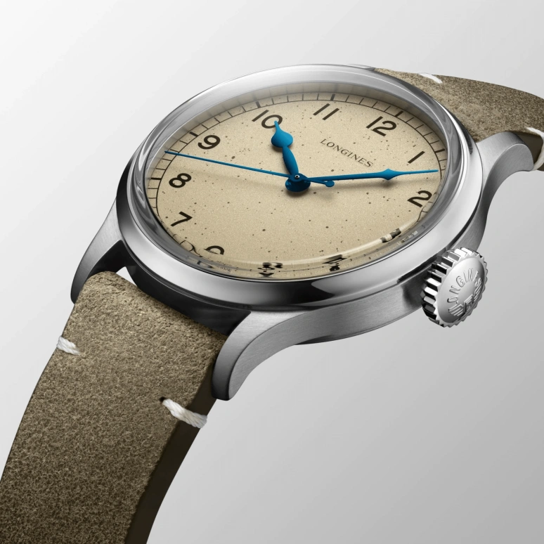 Longines,Heritage Classic 38.50mm,38.50mm,Stainless Steel,Beige,Automatic,Date,65hours,L2,L2.819.4.93.2