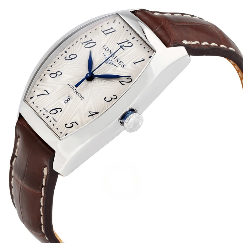 Longines,Evidenza 30.50x35.60mm,30.50x35.60mm,Stainless Steel,Silver,Automatic,Day,45hours,L2,L2.342.4.73.4