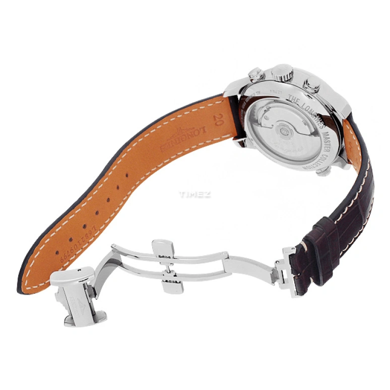 Longines,Master 41mm,41mm,Stainless Steel,White,Automatic,Date,Day,Power Reserve Indicator,Dule Time,48hours,In-house Caliber,L2,L2.714.4.78.3