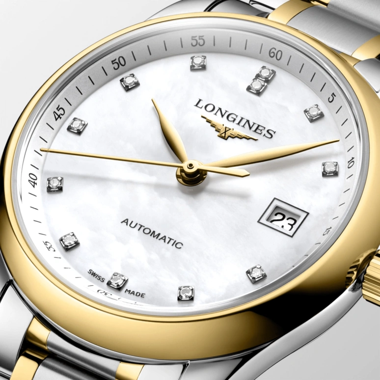 Longines,Master 29mm,29mm,Stainless Steel,White,Automatic,Day,40hours,L2,L2.257.5.87.7