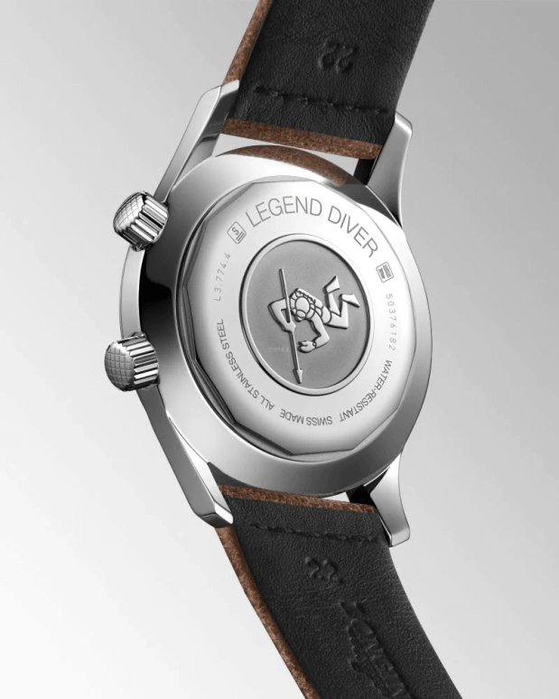 Longines,Heritage Classic 42mm,42mm,Stainless Steel,Brown,Automatic,Date,64hours,L3,L3.774.4.60.2