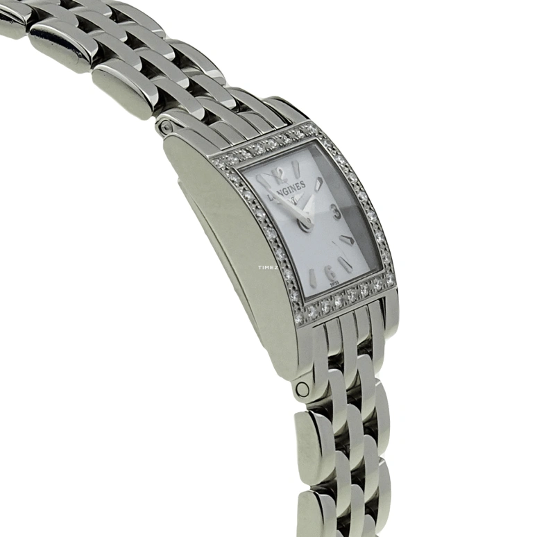 Longines,DolceVita 16mm,16mm,Stainless Steel,White,Quartz,26280hours,In-house Caliber,L5,L5.161.0.16.6