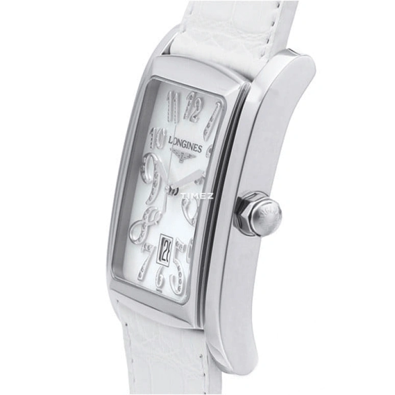 Longines,DolceVita 33.90mm,33.90mm,Stainless Steel,White,Quartz,Day,26280hours,L5,L5.686.4.87.2