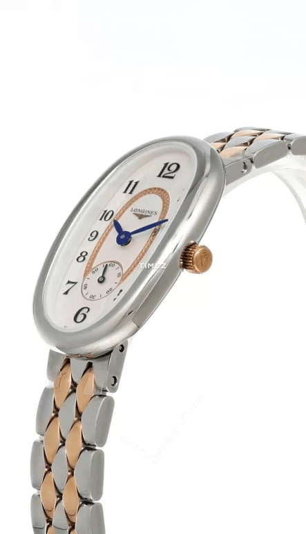 Longines,Symphonette 21.90x34mm,21.90x34mm,Stainless Steel,White,Quartz,In-house Caliber,Sapphire,Crystal Glass,L2,L2.306.5.83.7