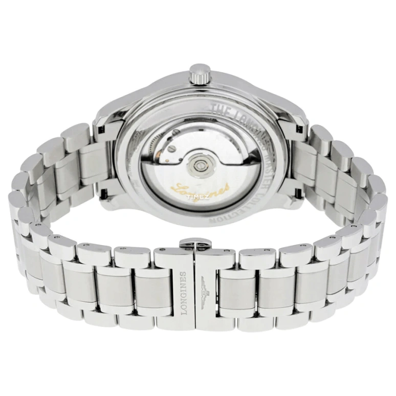 Longines,Master 42mm,42mm,Stainless Steel,Black,Automatic,Day,Power Reserve Indicator,L2,L2.666.4.51.6