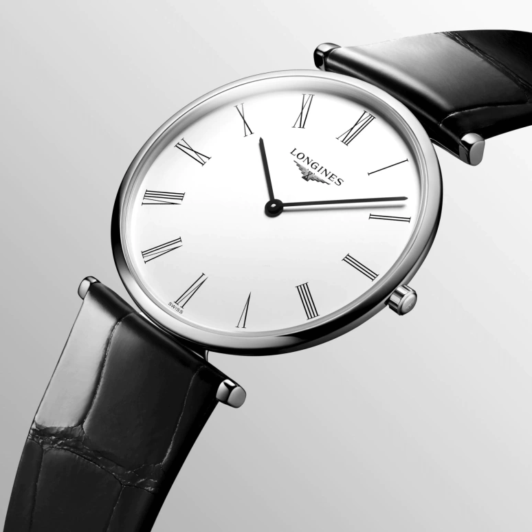 Longines,La Grande Classique 36mm,36mm,Stainless Steel,White,Quartz,Perpetual Calendar,In-house Caliber,L4,L4.755.4.11.2