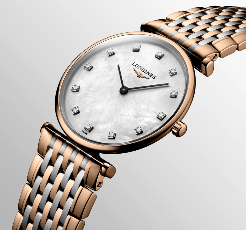 Longines,La Grande Classique 29mm,29mm,Stainless Steel,White,Quartz,In-house Caliber,Sapphire,Hardlex,L4,L4.512.1.97.D