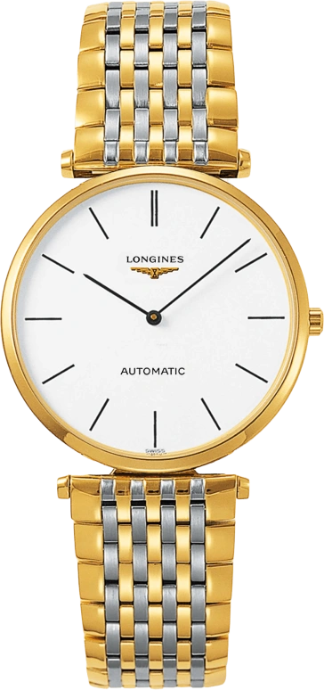 Longines,La Grande Classique 36mm,36mm,Stainless Steel,White,Automatic,40hours,In-house Caliber,L4,L4.908.2.12.7