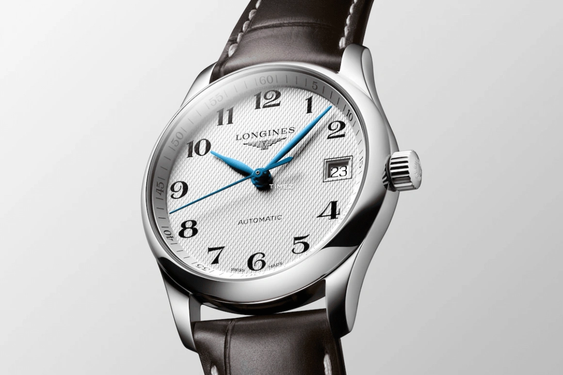 Longines,Master 34mm,34mm,Stainless Steel,Silver,Automatic,Day,72hours,L2,L2.357.4.78.3
