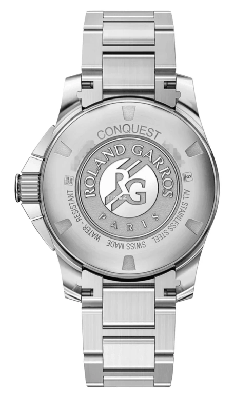 Longines,Conquest 41mm,41mm,Stainless Steel,Smoky Coal,Quartz,Chronograph,Day,L3,L3.700.4.79.6