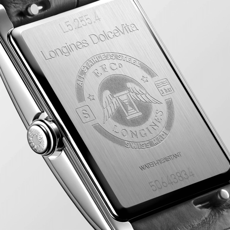 Longines,DolceVita 20.80mm,20.80mm,Stainless Steel,White,Quartz,Day,26280hours,L5,L5.255.4.75.2