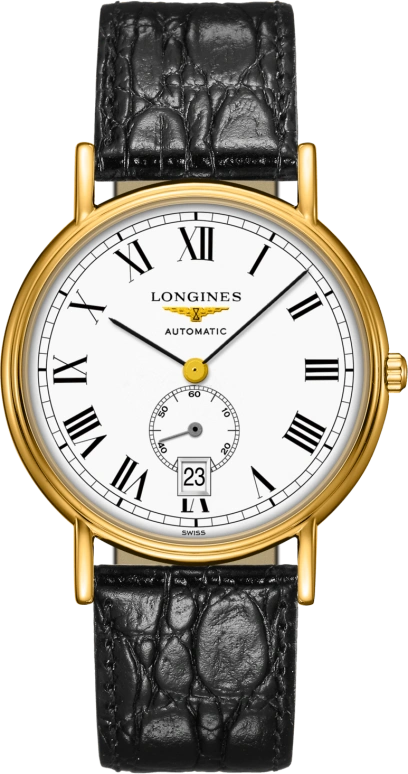 Longines,Presence 38.50mm,38.50mm,Stainless Steel,White,Automatic,Date,42hours,L4,L4.805.2.11.2