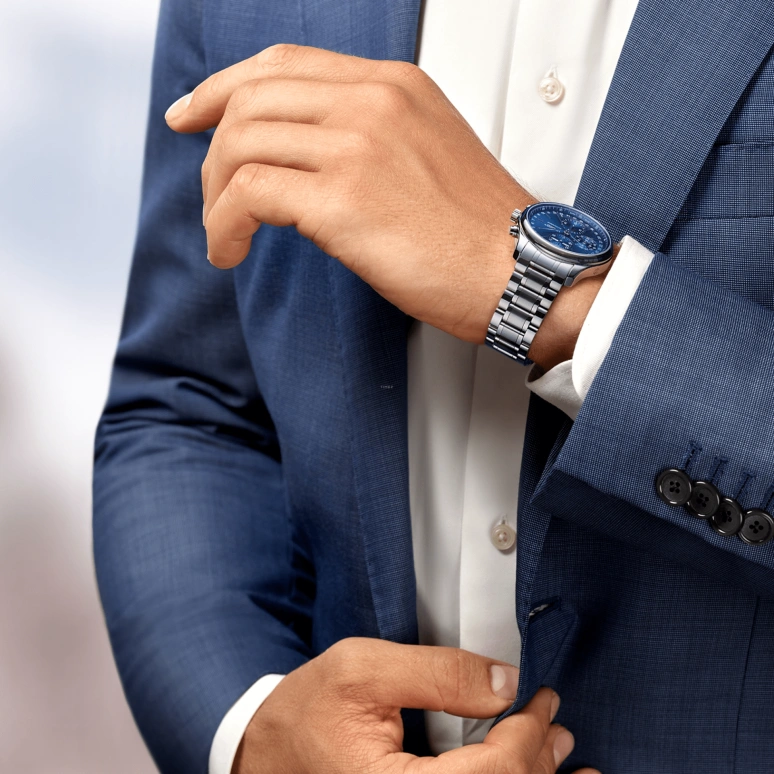 Longines,Master 42mm,42mm,Stainless Steel,Blue,Automatic,Chronograph,Moonphase,Month,Date,54hours,In-house Caliber,L2,L2.773.4.92.6