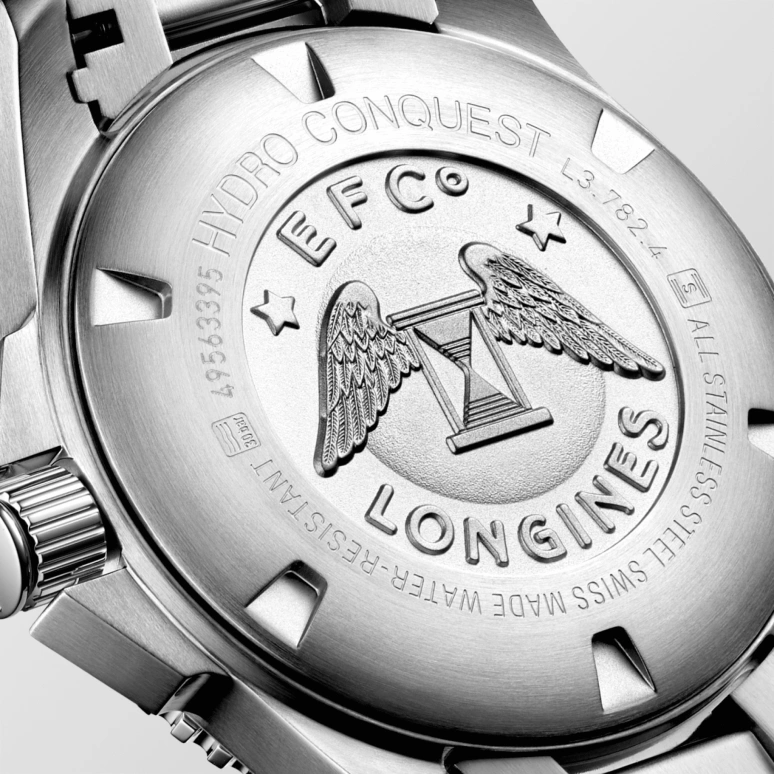Longines,HydroConquest 43mm,43mm,Stainless Steel,Green,Automatic,Day,72hours,L3,L3.782.4.06.6