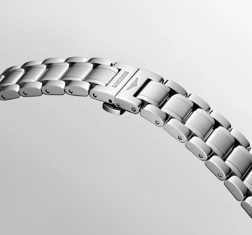 Longines,Master 40mm,40mm,Stainless Steel,Silver,Automatic,Chronograph,Moonphase,Month,Date,54hours,In-house Caliber,L2,L2.673.4.71.6
