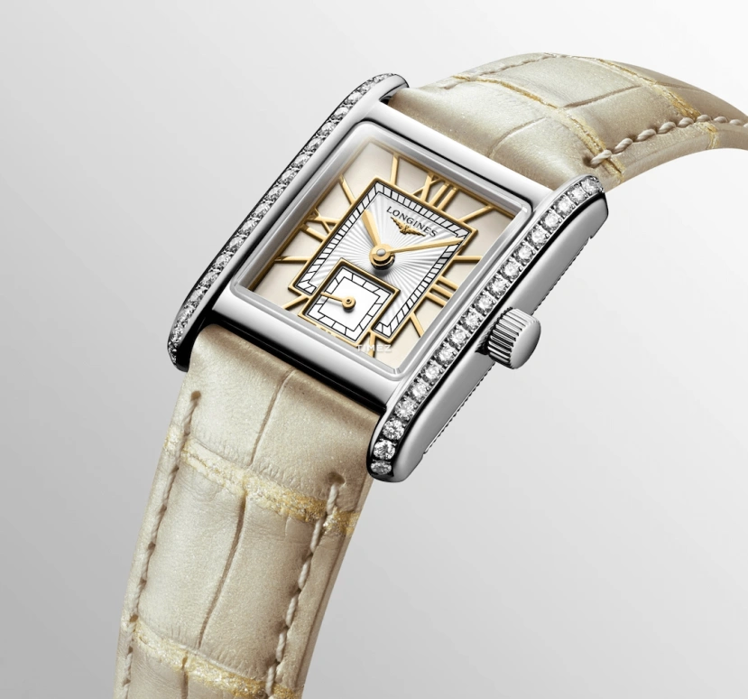 Longines,Mini DolceVita 21.50x29mm,21.50x29mm,Stainless Steel,Cream,Quartz,26280hours,In-house Caliber,L5,L5.200.0.79.2