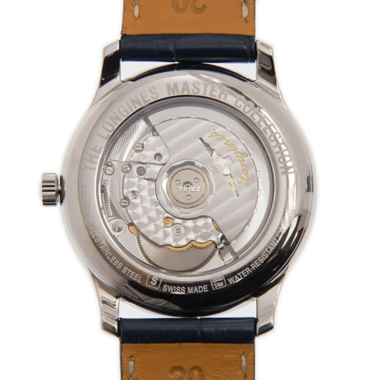 Longines,Master 38.50mm,38.50mm,Stainless Steel,Blue,Automatic,Day,72hours,L2,L2.628.4.92.0