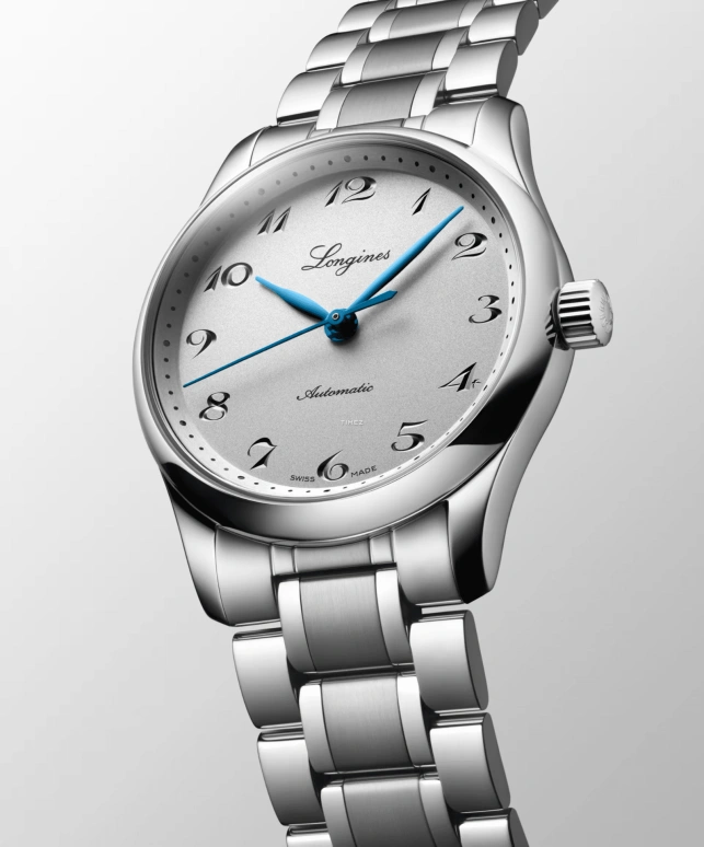 Longines,Master 34mm,34mm,Stainless Steel,Silver,Automatic,Anti-magnetic,64hours,L2,L2.357.4.73.6