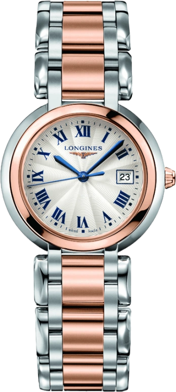Longines,PrimaLuna 30mm,30mm,Stainless Steel,Silver,Quartz,Date,26280hours,L8,L8.112.5.78.6