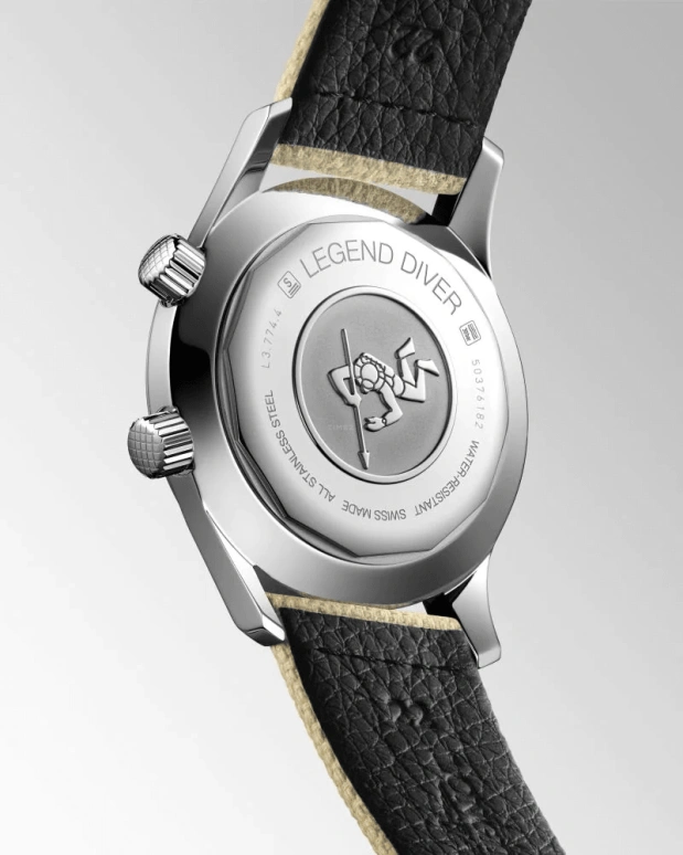 Longines,Heritage Classic 42mm,42mm,Stainless Steel,Beige,Automatic,Date,64hours,L3,L3.774.4.30.2