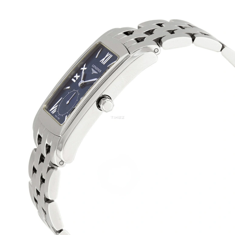 Longines,DolceVita 26.30x32.10mm,26.30x32.10mm,Stainless Steel,Blue,Quartz,26280hours,In-house Caliber,L5,L5.655.4.95.6