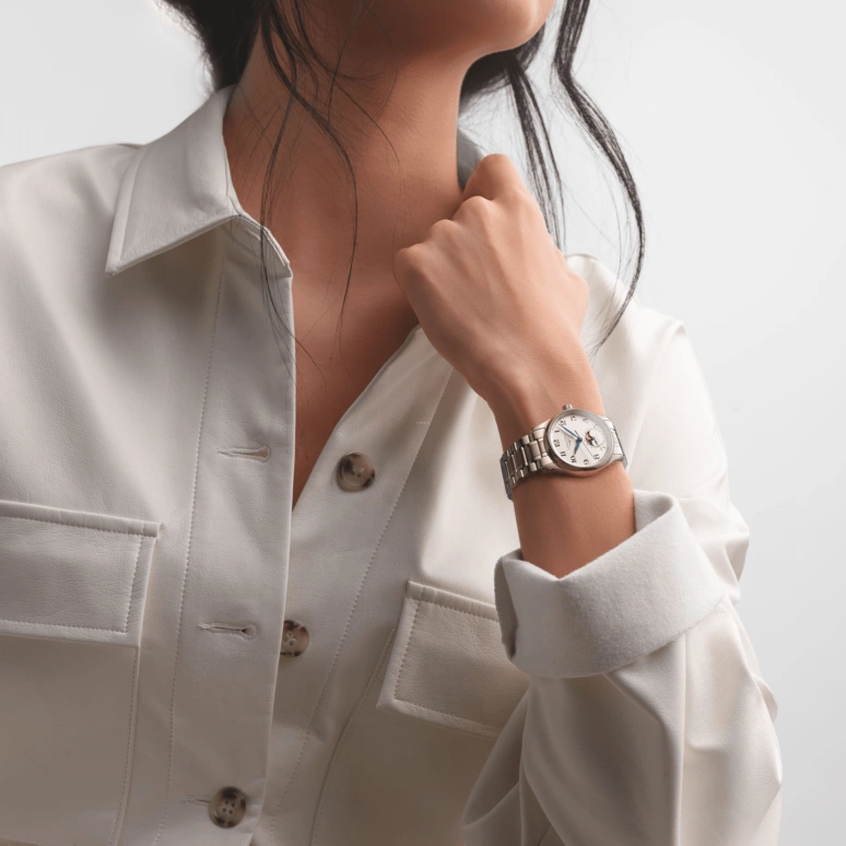 Longines,Master 34mm,34mm,Stainless Steel,Silver,Automatic,Moonphase,Date,L2,L2.409.4.78.6