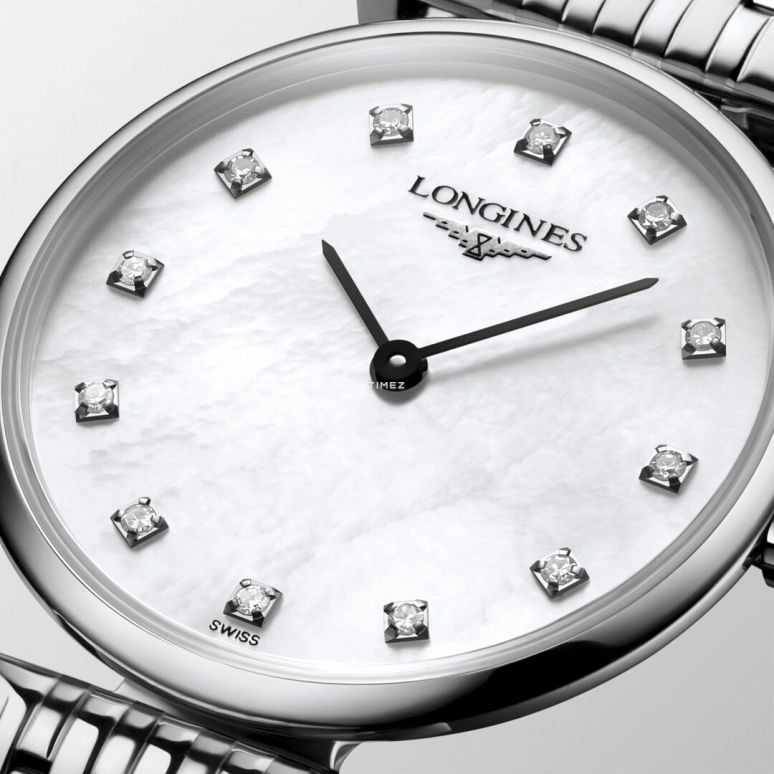 Longines,La Grande Classique 24mm,24mm,Stainless Steel,White,Quartz,26280hours,In-house Caliber,L4,L4.209.4.87.C