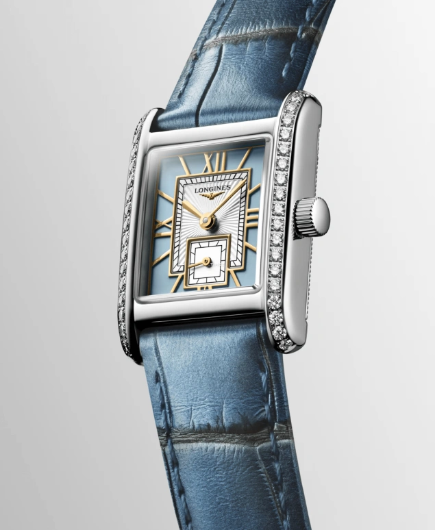 Longines,Mini DolceVita 21.50x29mm,21.50x29mm,Stainless Steel,Blue,Quartz,26280hours,In-house Caliber,L5,L5.200.0.95.2