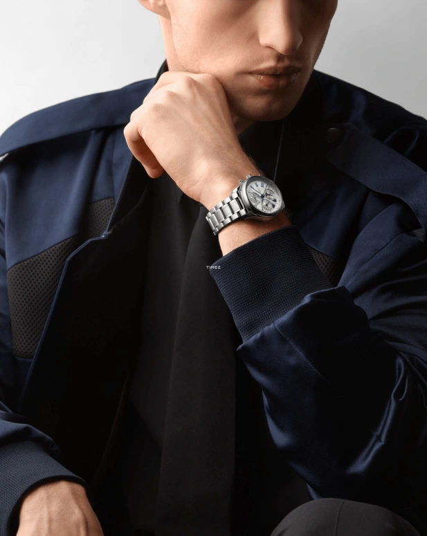 Longines,Master 40mm,40mm,Stainless Steel,Silver,Automatic,Chronograph,Moonphase,Month,Date,54hours,In-house Caliber,L2,L2.673.4.71.6