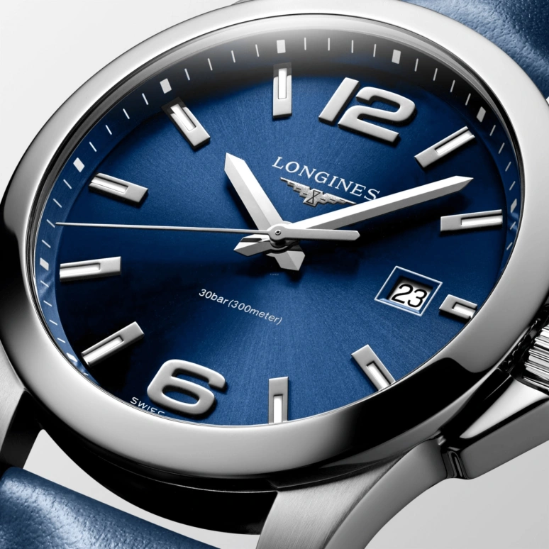 Longines,Sport 41mm,41mm,Stainless Steel,Blue,Quartz,Day,26280hours,L3,L3.759.4.96.0
