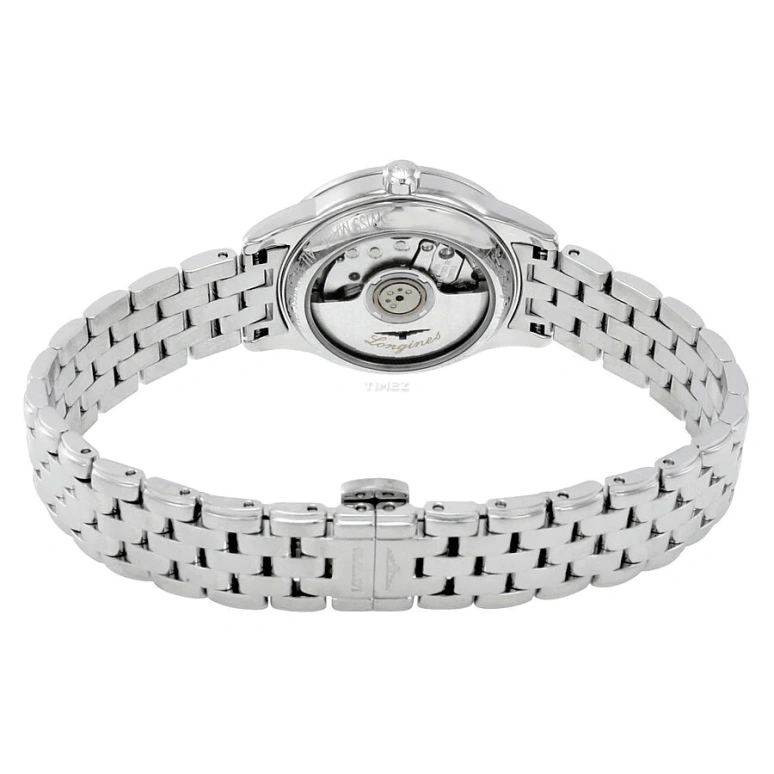 Longines,Flagship 26mm,26mm,Stainless Steel,Black,Automatic,Day,40hours,L4,L4.274.4.59.6